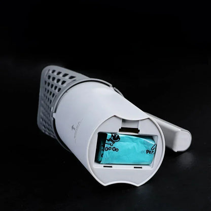 Integrated Detachable Deep Cat Litter Shovel with Refill Bag Holder, Cat Litter Scoop, Kitten Litter Box Cat Supplies